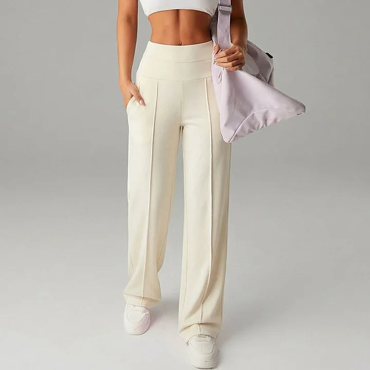 Dostawa - Confortables Pantalons droits unis pour femmes
