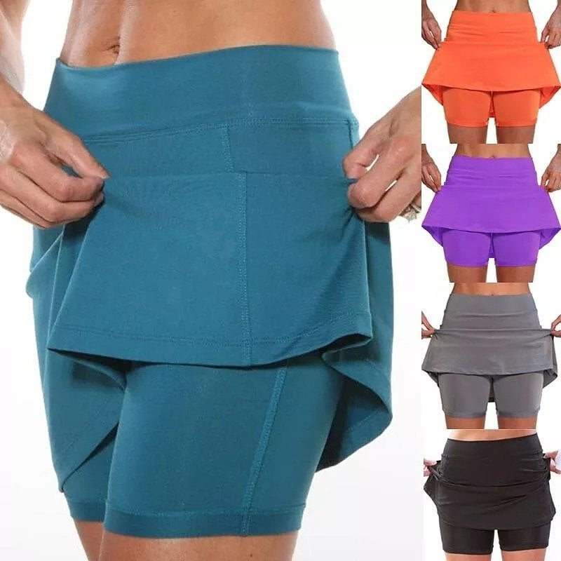 Sōvane — Jupe-Short Active Anti-Frottement avec Poches Latérales