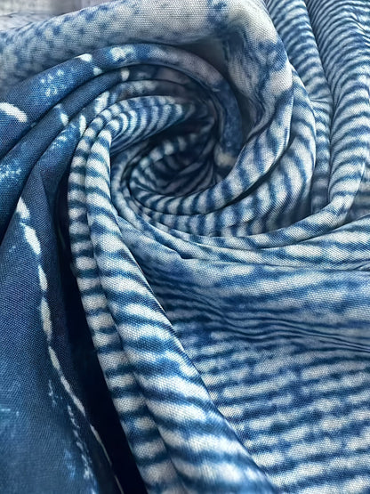 Robe Vintage Décontractée à Manches Longues - Confortable Robe Midi
