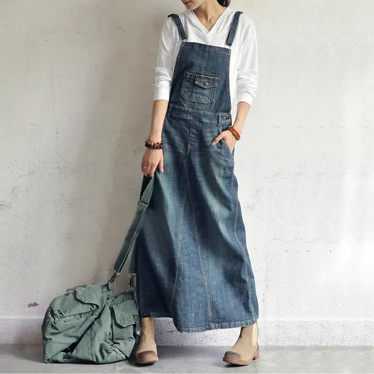Denivé — Robe en Denim Vintage