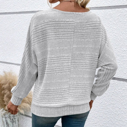 Cassalyn — Pull en Tricot à Manches Chauve-Souris