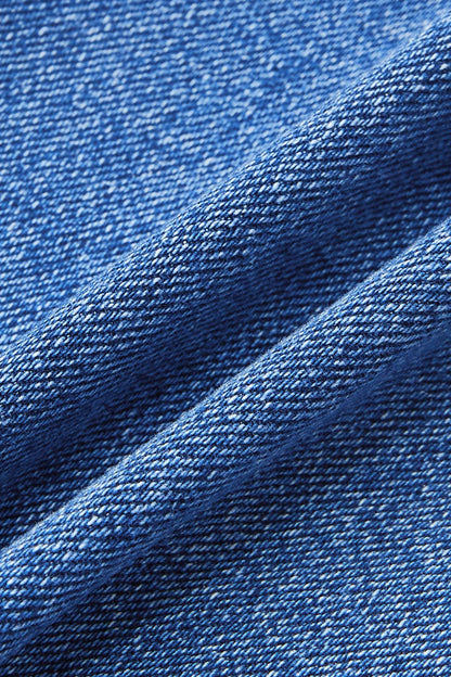 Jeans Droit avec Taille Mi-Haute - Audacieux et Élégants