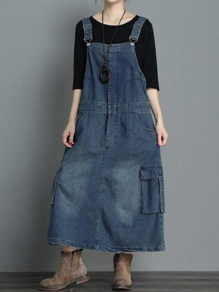 Devé — Robe en Jean Détendue