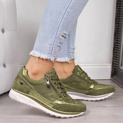 Confortables Mocassins Compensés