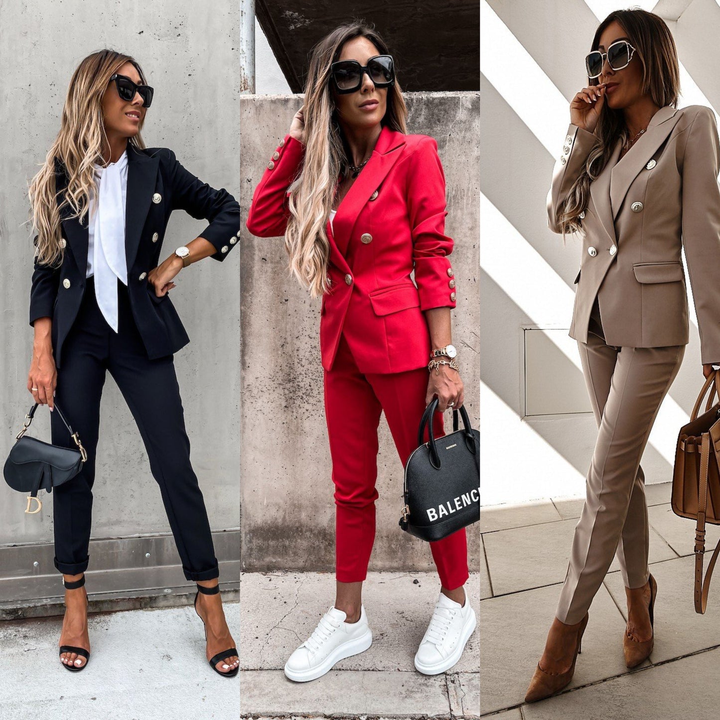 Antonia — Blazer & Pantalon Deux-Pièces