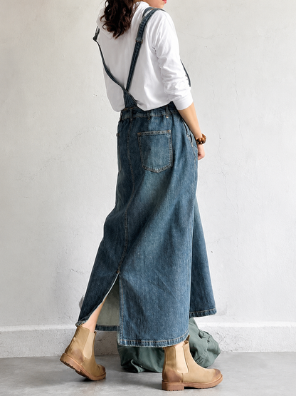 Denivé — Robe en Denim Vintage