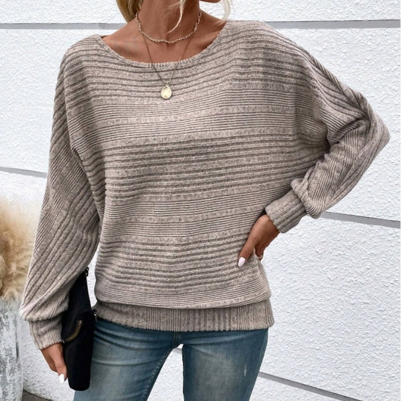 Cassalyn — Pull en Tricot à Manches Chauve-Souris