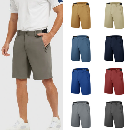 Sorentino — Shorts de golf extensibles avec fonction de séchage rapide