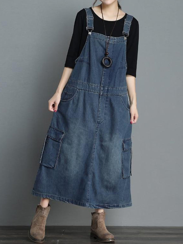 Devé — Robe en Jean Détendue