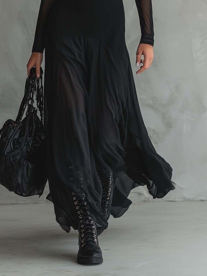 Ashley Flowing - Élégante Robe maxi