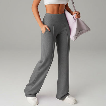 Dostawa - Confortables Pantalons droits unis pour femmes