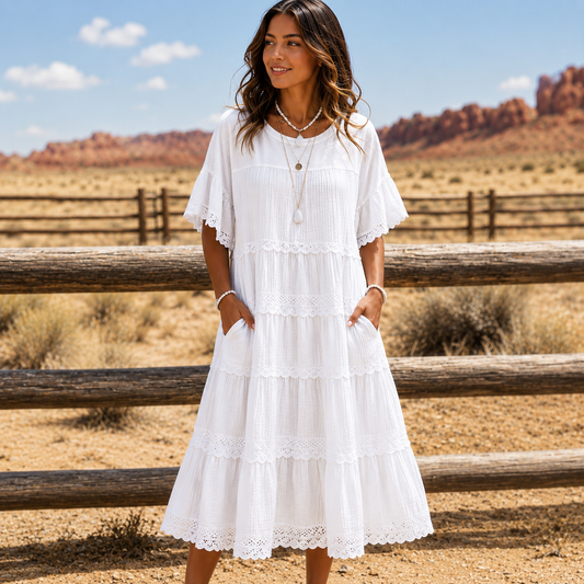 Verdure — Robe courte avec poches