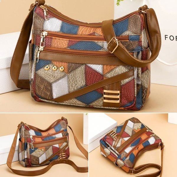 Verabelle — Sac à bandoulière en PU cuir souple tonal
