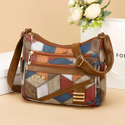 Verabelle — Sac à bandoulière en PU cuir souple tonal