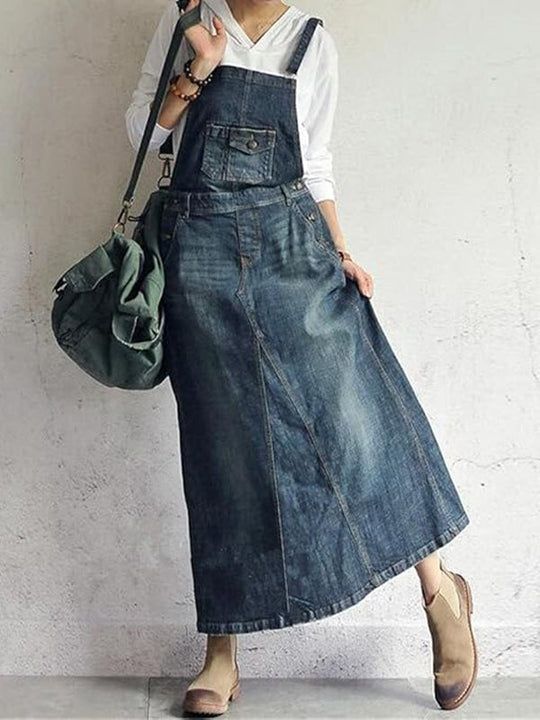 Denivé — Robe en Denim Vintage