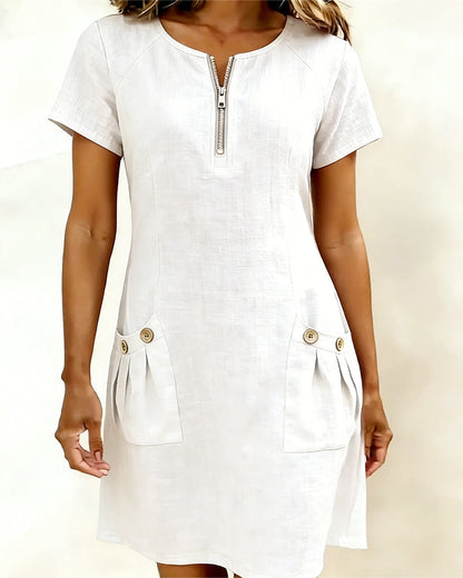 Marbelle — Robe d'été en coton