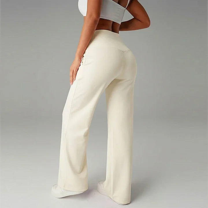 Dostawa - Confortables Pantalons droits unis pour femmes