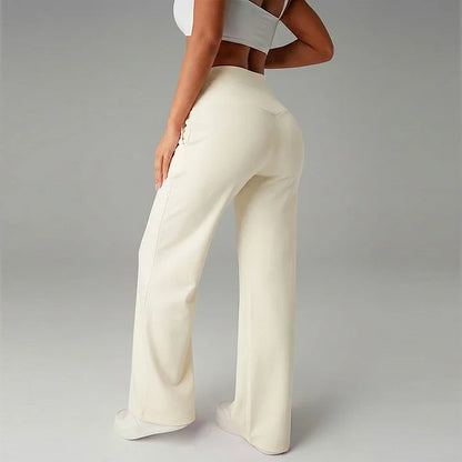 Dostawa - Confortables Pantalons droits unis pour femmes