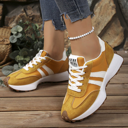AZZY - Confortables Baskets Basses Décontractées pour Femmes
