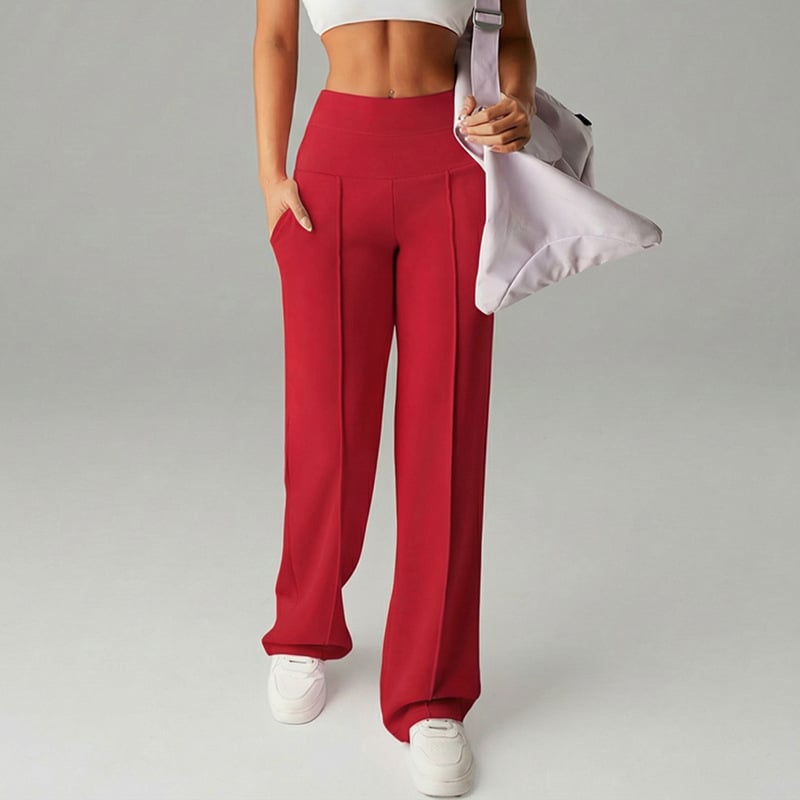 Dostawa - Confortables Pantalons droits unis pour femmes