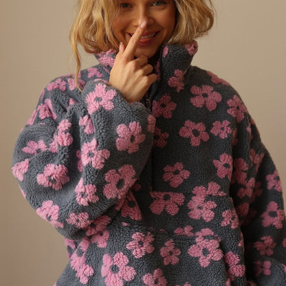 Daisy - Douillet Sweat à capuche en polaire