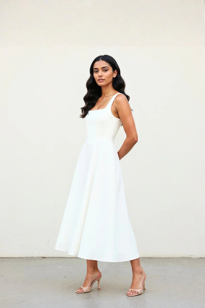Gracen — Robe Midi Flottante pour Femmes