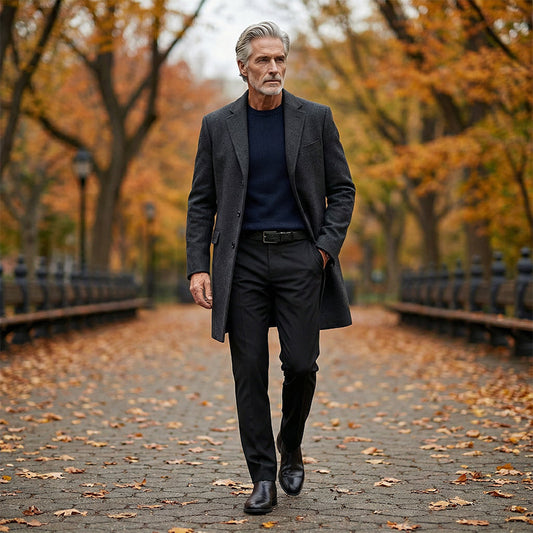 Halvard — Pantalon décontracté classique à haute élasticité