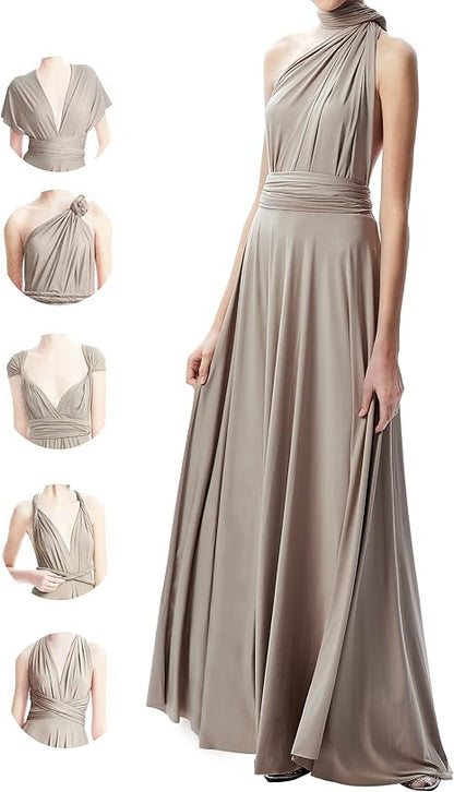 Robe Polyvalente - Ajustable de Plusieurs Manières