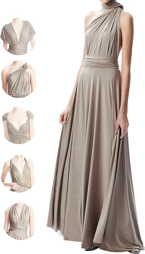 Robe Polyvalente - Ajustable de Plusieurs Manières