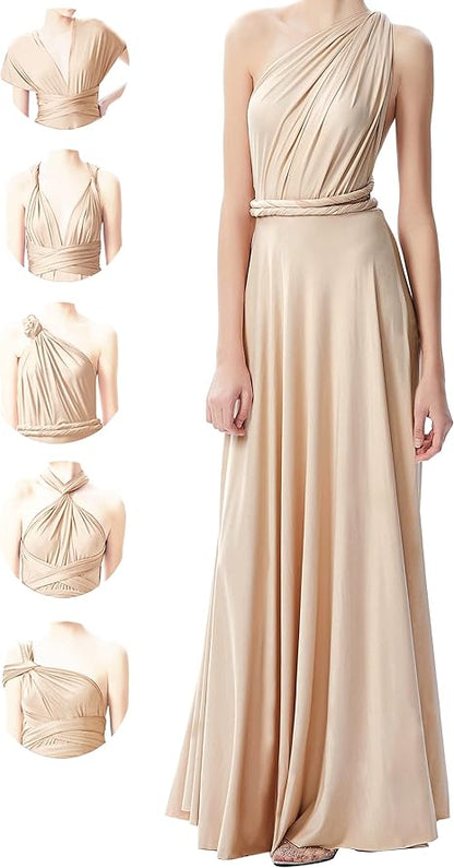 Robe Polyvalente - Ajustable de Plusieurs Manières