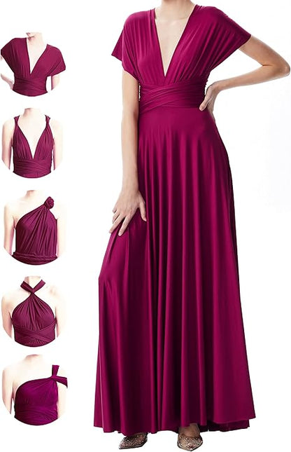 Robe Polyvalente - Ajustable de Plusieurs Manières