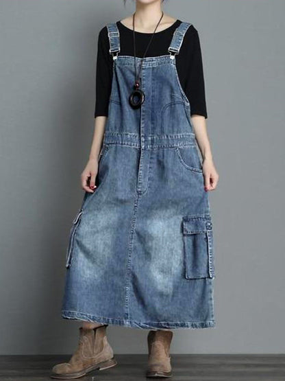 Devé — Robe en Jean Détendue