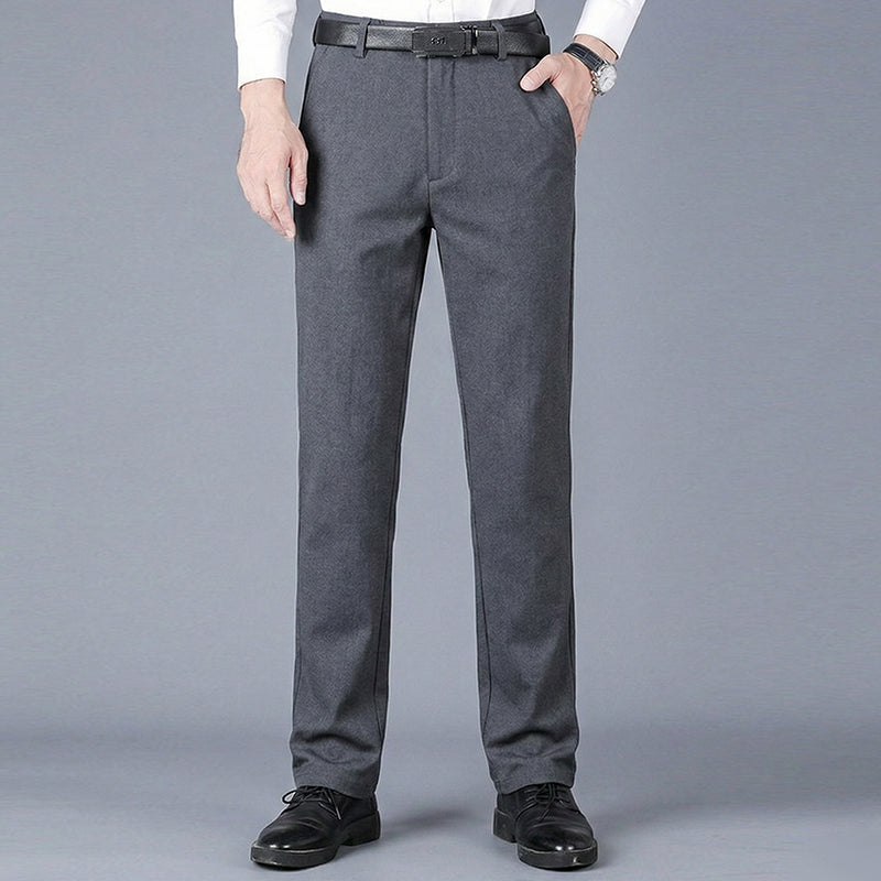 Halvard — Pantalon décontracté classique à haute élasticité