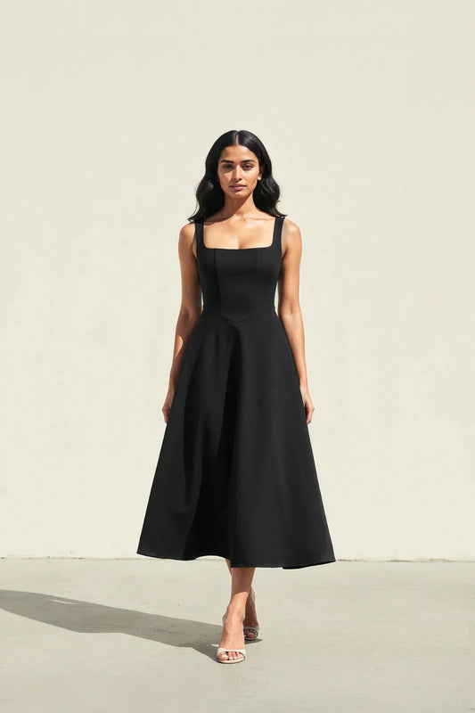 Gracen — Robe Midi Flottante pour Femmes
