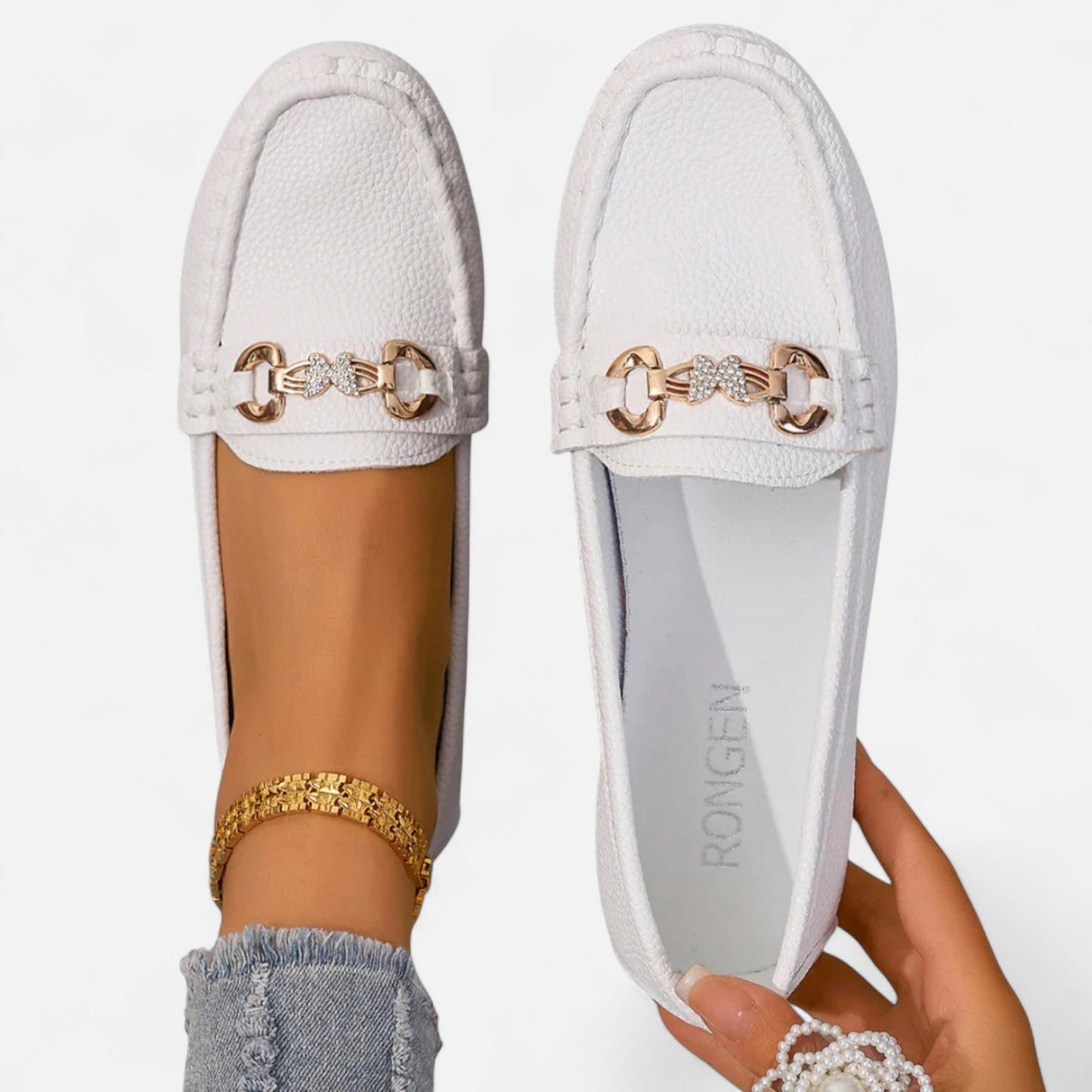 Valmonti - Raffinés Mocassins en cuir