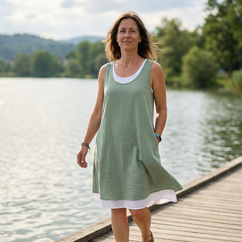 Vesnaya — Robe d'été sans bretelles