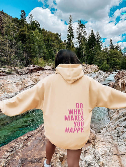 Hoodie Heureux - Douceur Quotidienne