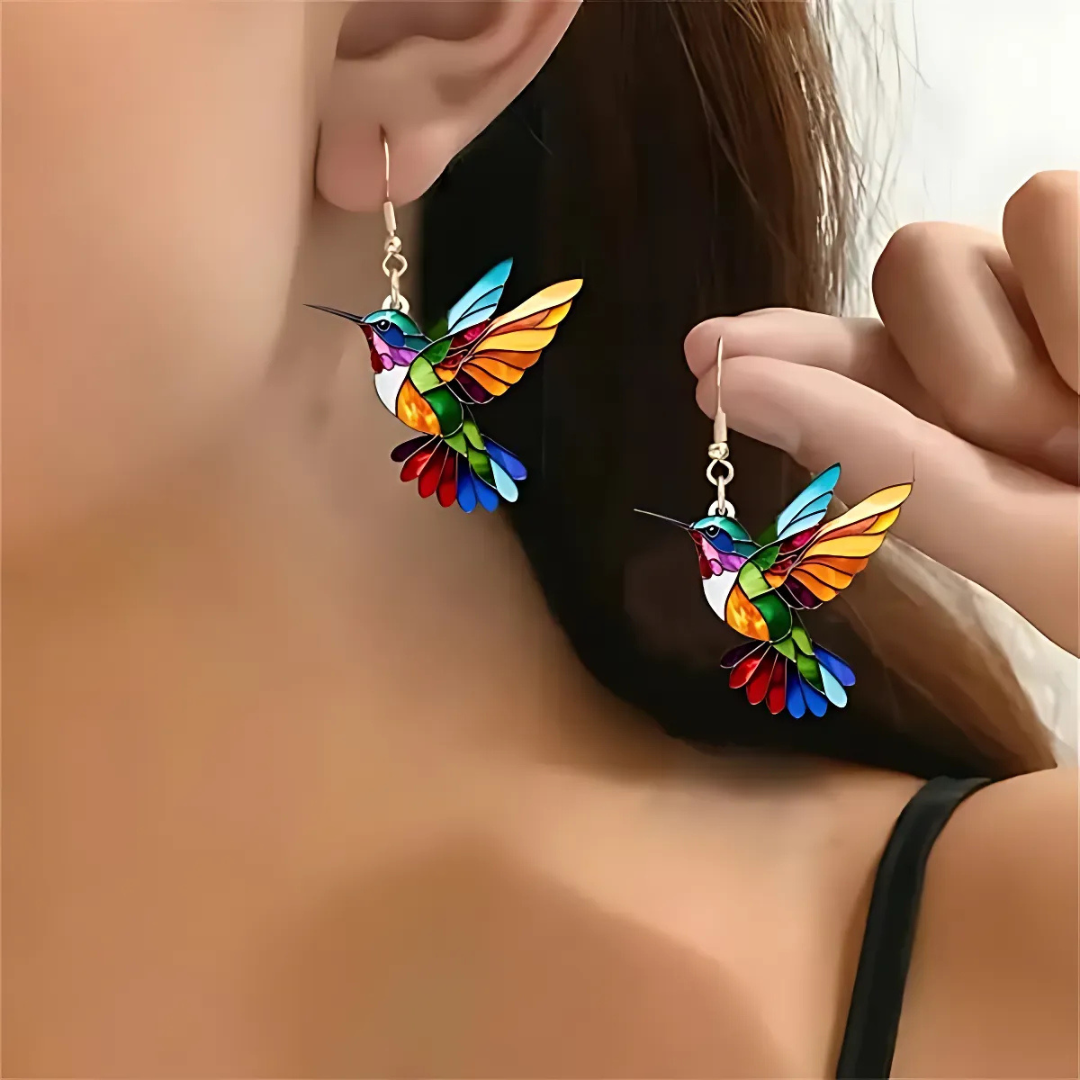 Collier Colibri - Bijoux Uniques