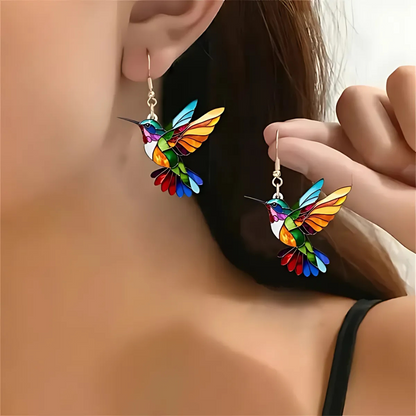 Collier Colibri - Bijoux Uniques