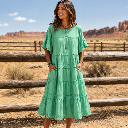 Verdure — Robe courte avec poches