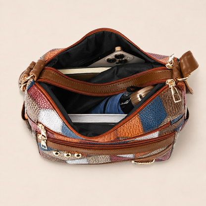 Verabelle — Sac à bandoulière en PU cuir souple tonal