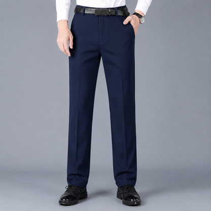 Halvard — Pantalon décontracté classique à haute élasticité