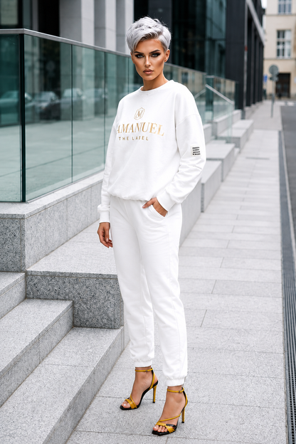 Lettré — Ensemble Haut à Manches Longues & Pantalon