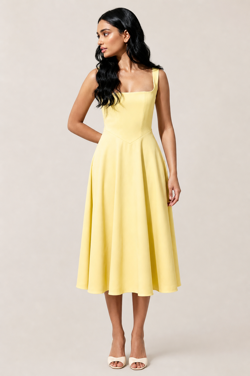 Gracen — Robe Midi Flottante pour Femmes