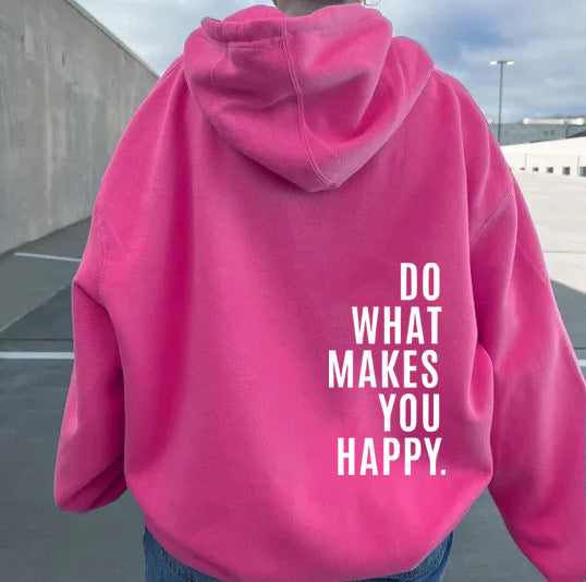 Hoodie Heureux - Douceur Quotidienne
