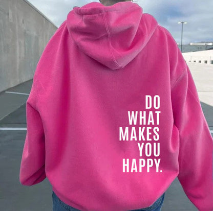 Hoodie Heureux - Douceur Quotidienne