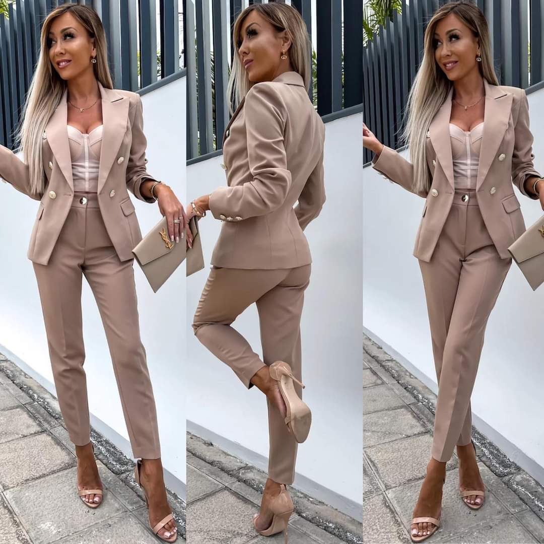 Antonia — Blazer & Pantalon Deux-Pièces