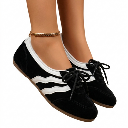 Aurélia — Baskets à lacets Retro Wave