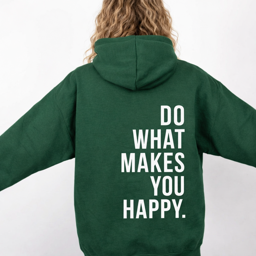 Hoodie Heureux - Douceur Quotidienne
