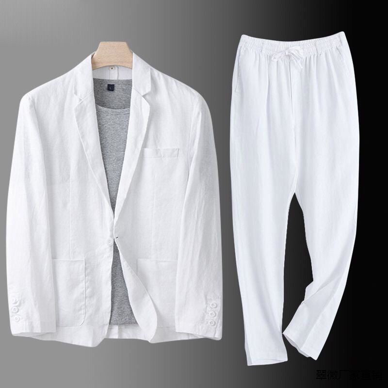Lucas - Élégant Costume en Lin Premium